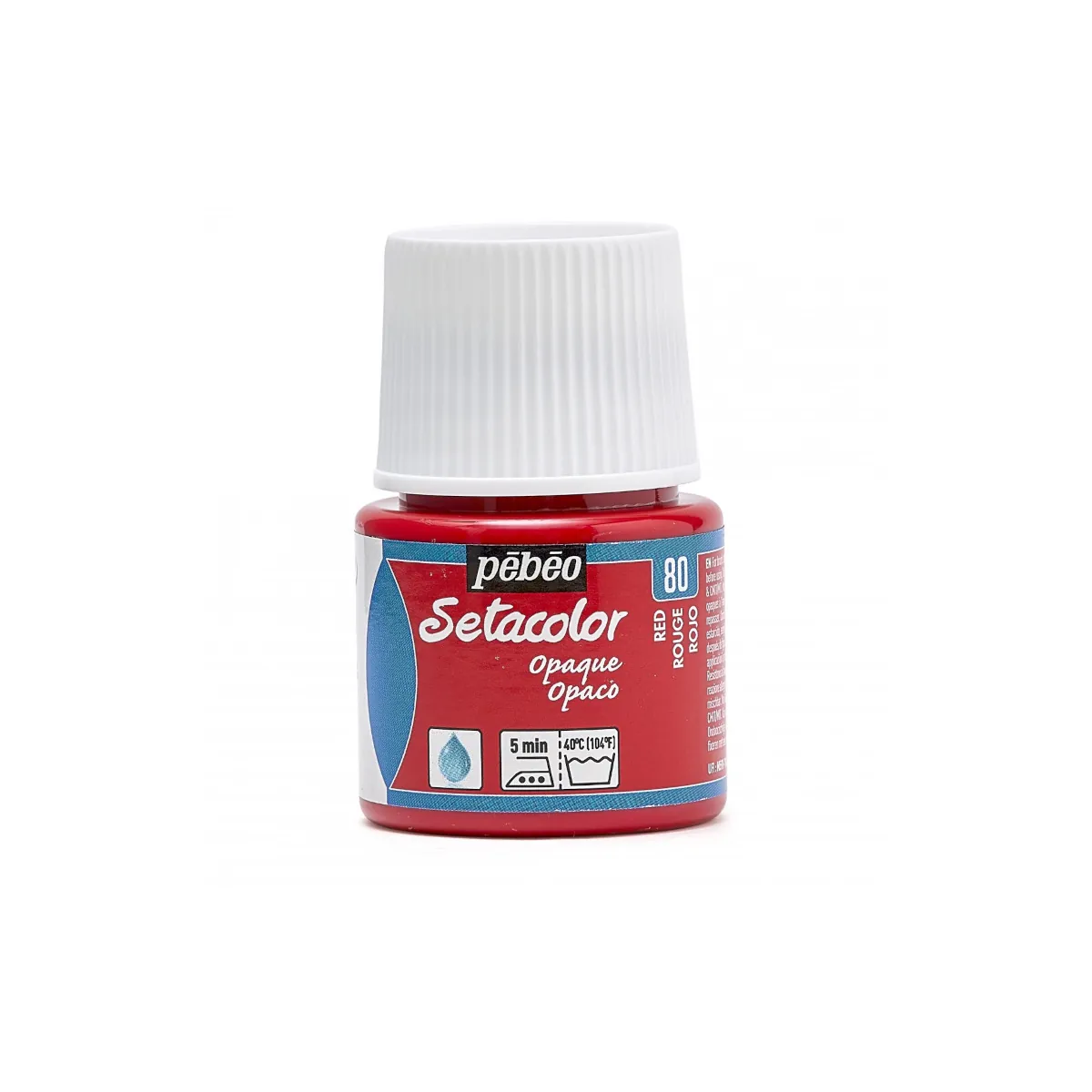 Setacolor Opaque kangasväri 45ml - 80 Red