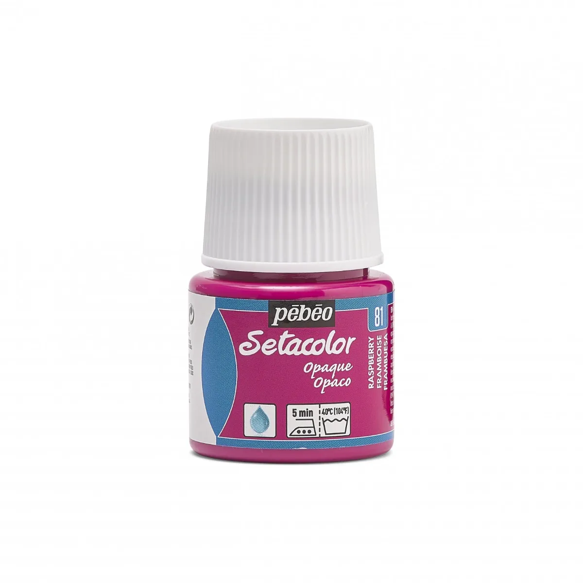 Setacolor Opaque kangasväri 45ml - 81 Raspberry
