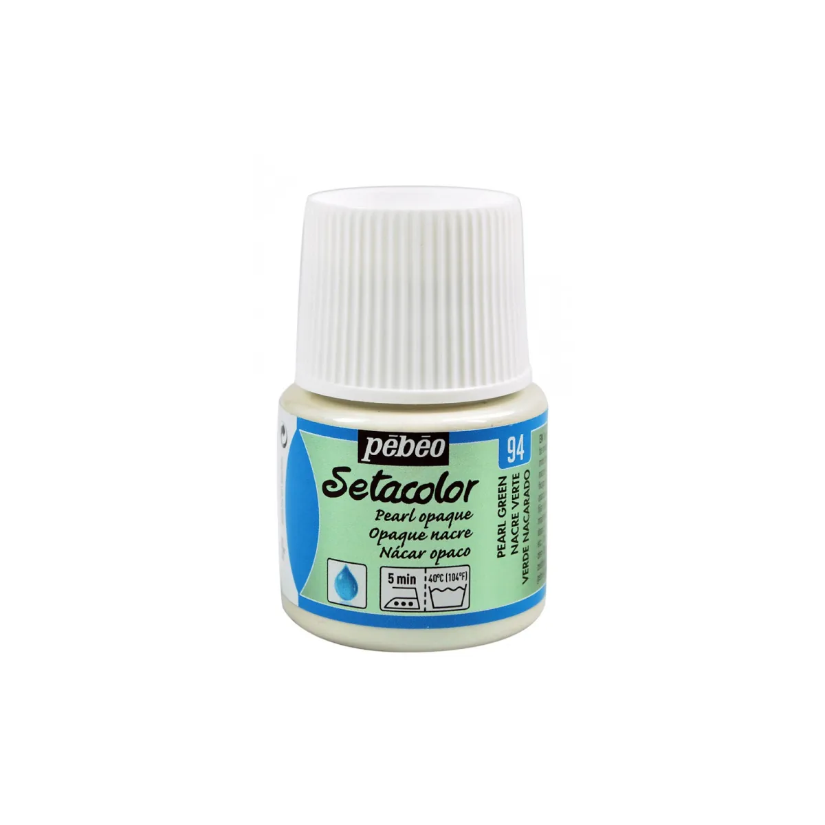 Setacolor Opaque kangasväri 45ml - 94 Pearl Green