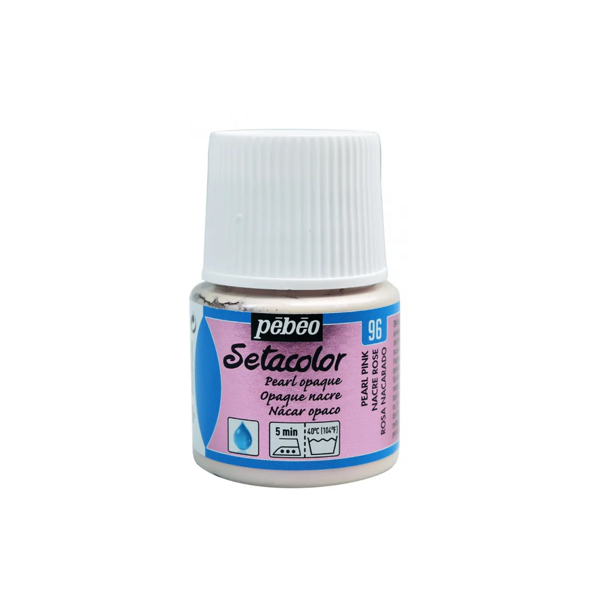 Setacolor Opaque kangasväri 45ml - 96 Pearl Pink