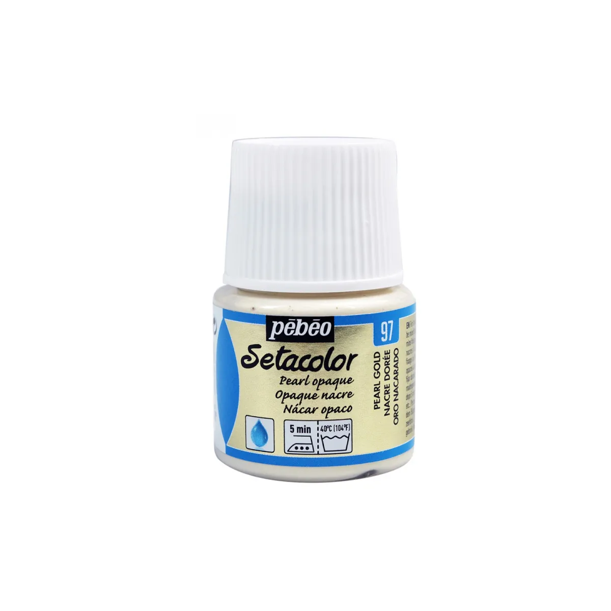 Setacolor Opaque kangasväri 45ml - 97 Pearl Gold