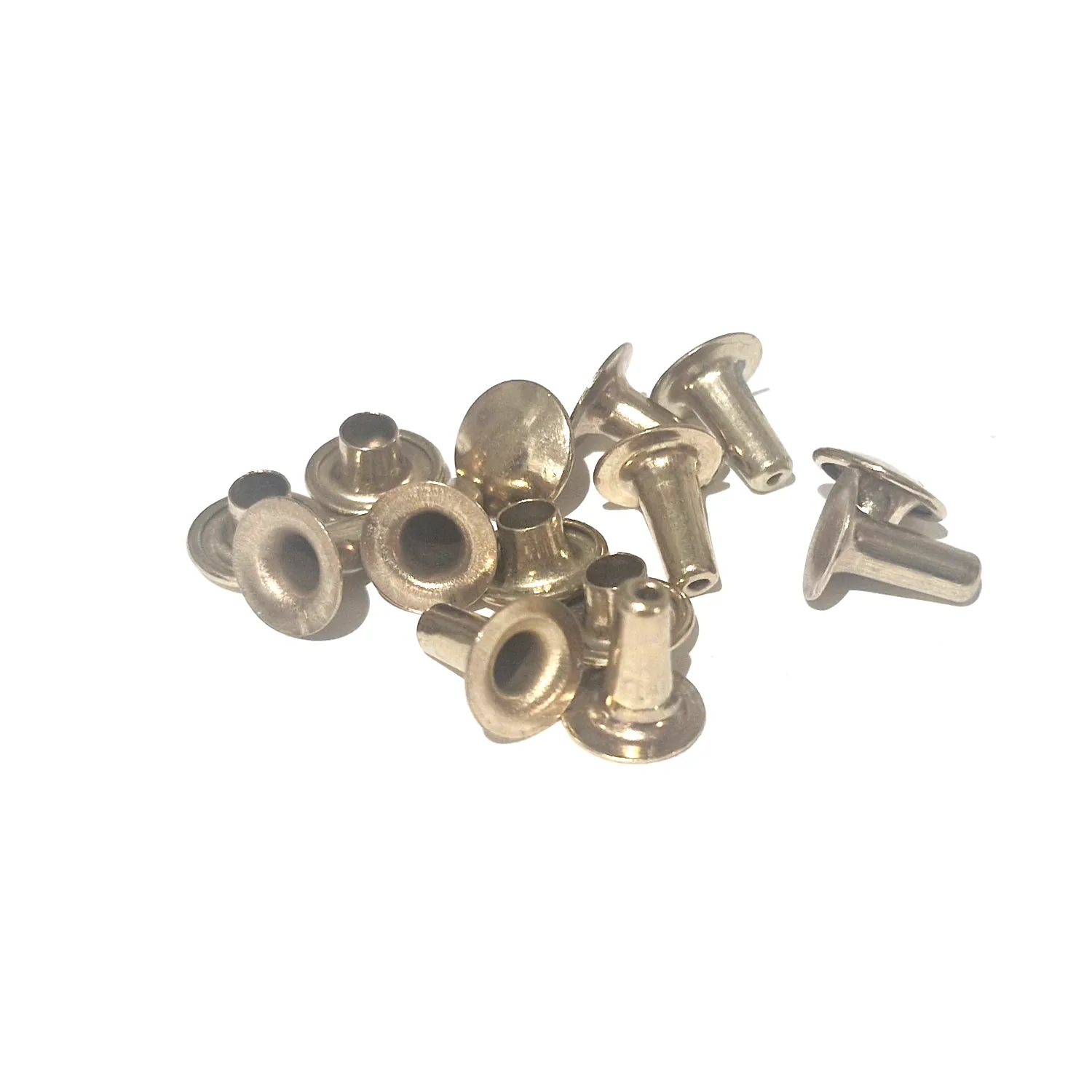 Sisarniitti Ø 10mm pituus 10mm - Kullansävy