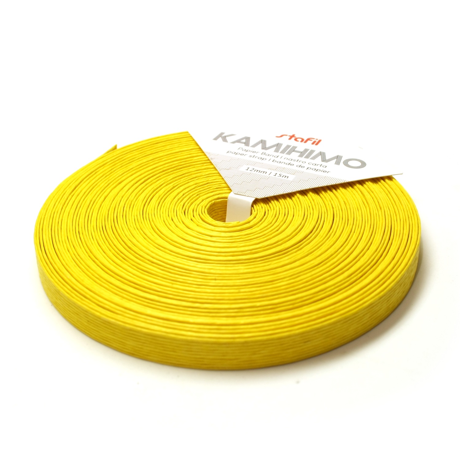 Kamihimo Paperinauha - Keltainen