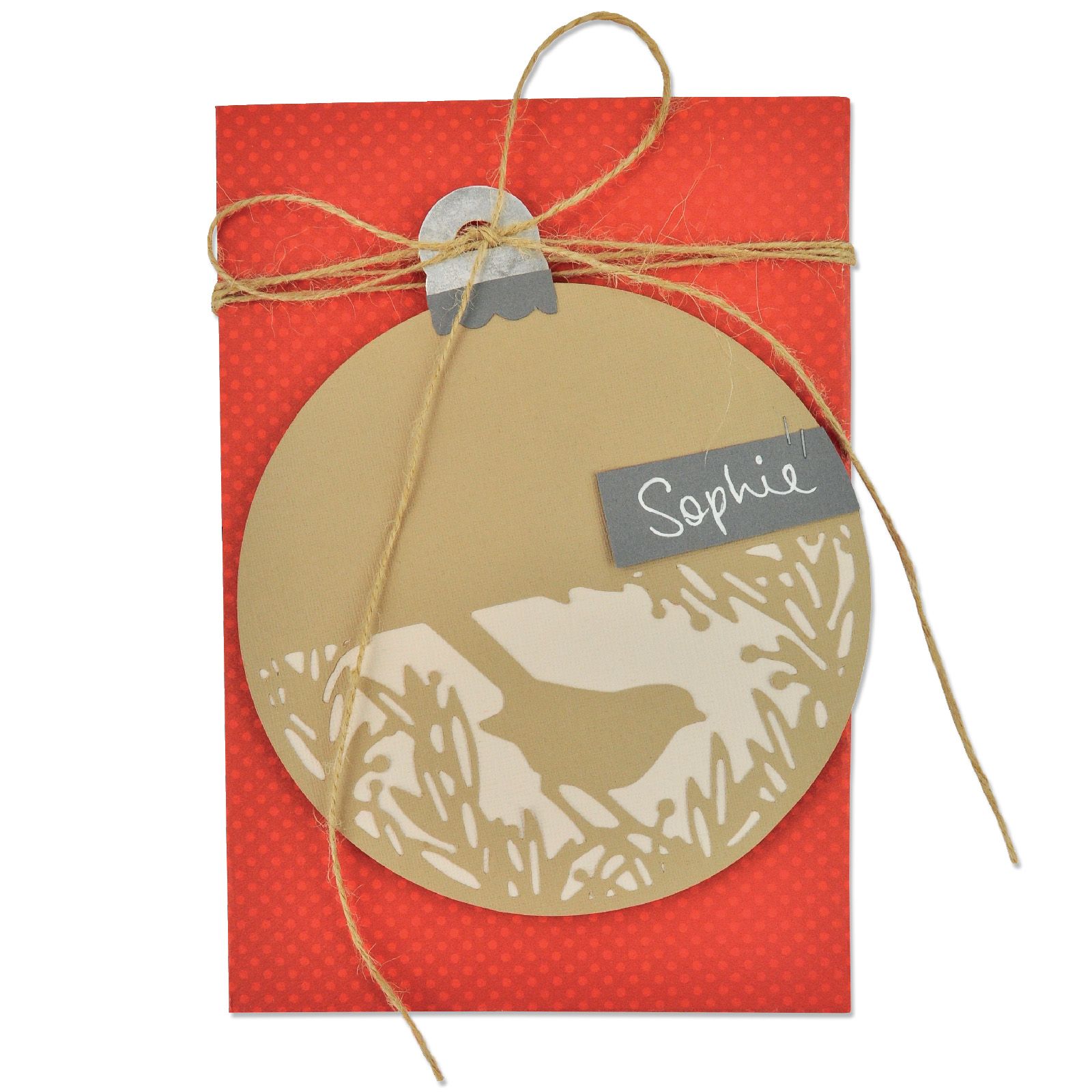Thinlits - Festive Bird