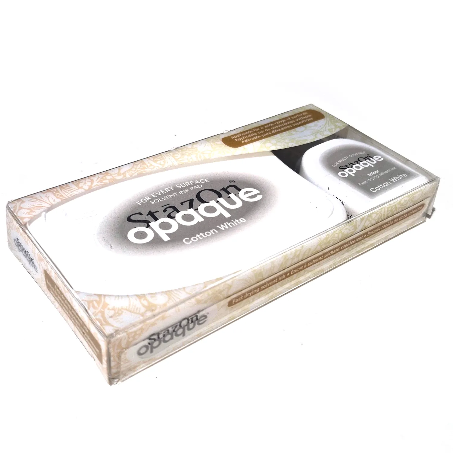 Stazon Opaque - Cotton White