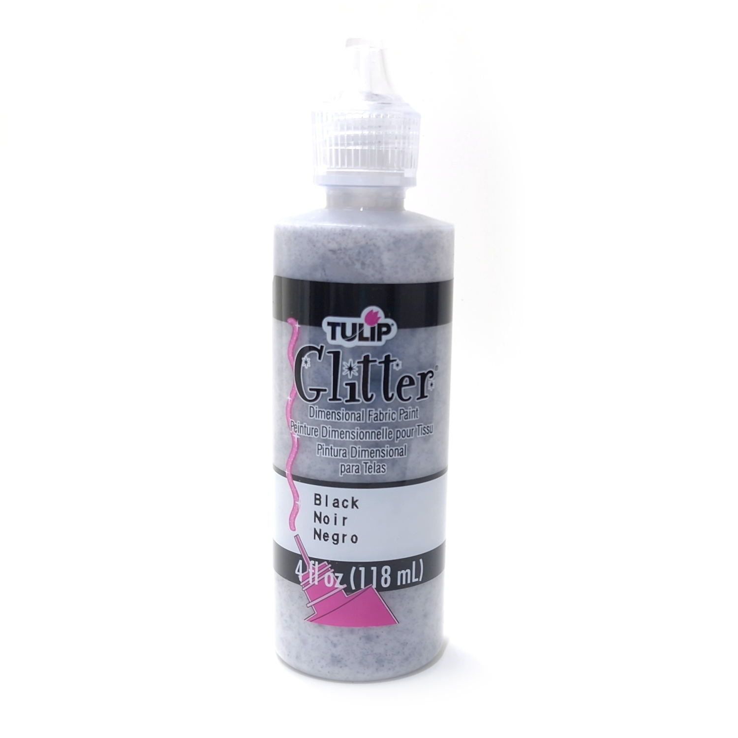 Tulip Dimensional 118ml - Glitter Black