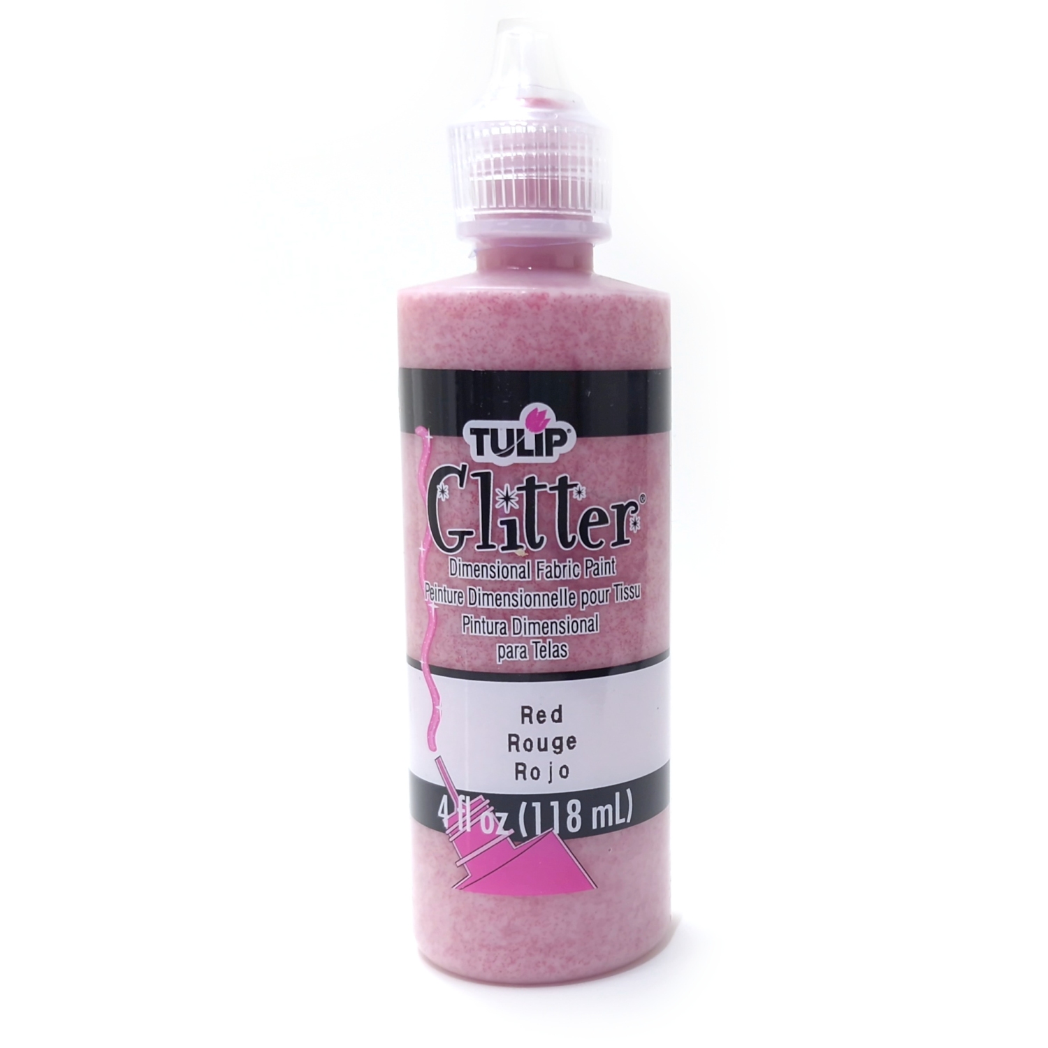 Tulip Dimensional 118ml - Glitter Red