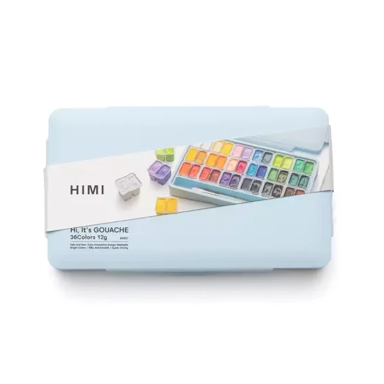 HIMI Jelly Guassiväri 36 sävyä