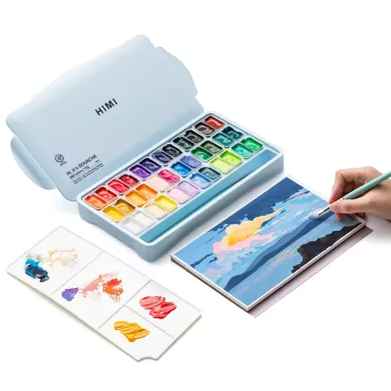 Alternative view of HIMI Jelly Guassiväri 36 sävyä