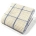 Rug Canvas 14,6ruutua10cm 48,5x48,5cm - Ecru